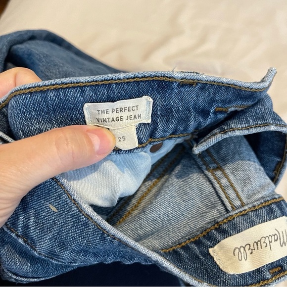 Madewell The Perfect Vintage Jean Women’s Size 25 - Picture 5 of 5